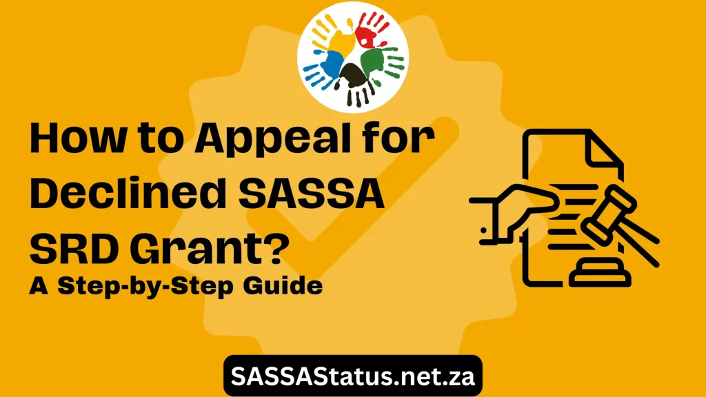 how to appeal sassa srd grant